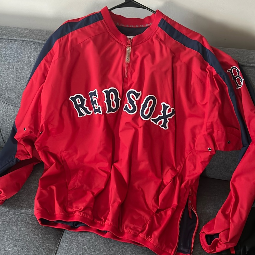 Red Sox Large windbreaker NWOT